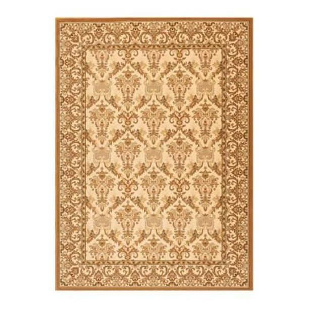 Central Oriental Radiance Mediterranean 023 Collection Elegant Ivy 100-Percent Heavy-Weight Heat Set Polypropylene Rug Ivory 7-Feet 10-Inch by 11-Feet 2-Inch Central Oriental Radiance Mediterranean 023 Collection Elegant Ivy 100-Percent Heavy-Weight Heat Set Polypropylene Rug Ivory 7-Feet 10-Inch by 11-Feet 2-Inch